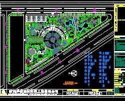 某公园景观绿化设计施工图免费下载 园林绿化及施工